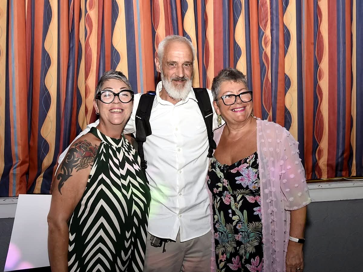 Daz with ward councillors Kaz Pickering and Elaine Pantling, 2026